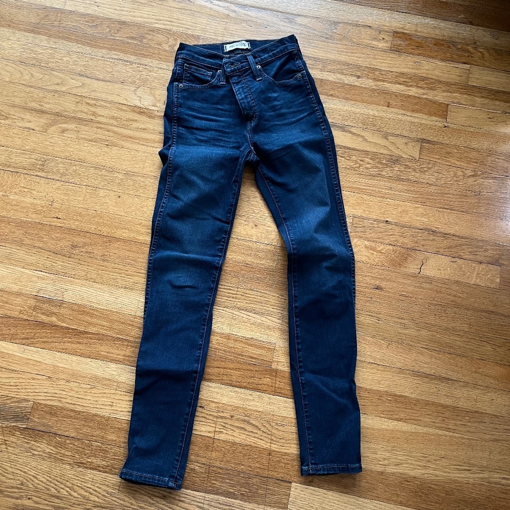 Madewell 10" High Rise Skinny Jeans Size 23